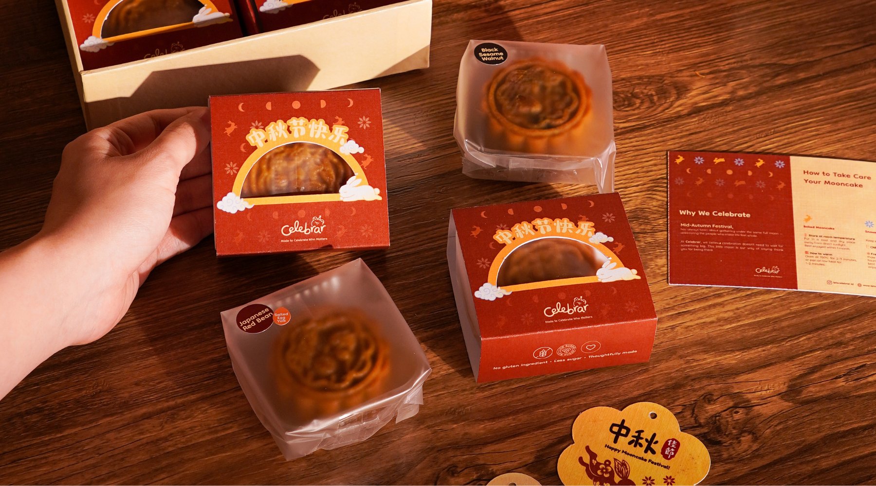 Celebrar Mid-Autumn Mooncake Single Pack
