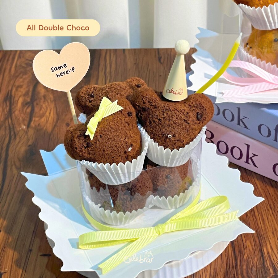 Teddy Stack all Double Choco flavor