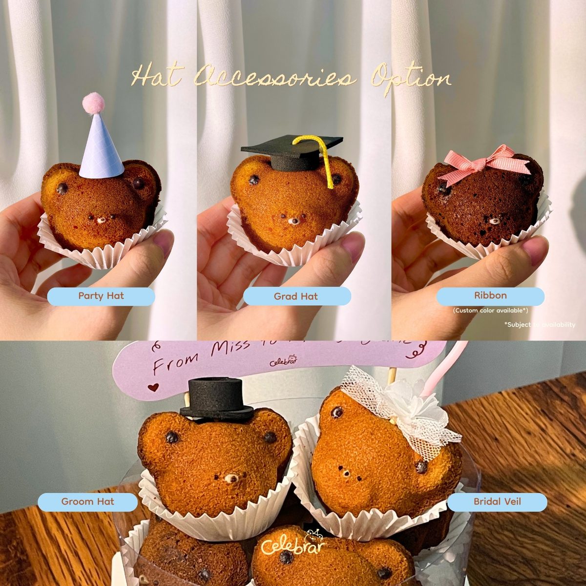 Hat accessory options overview