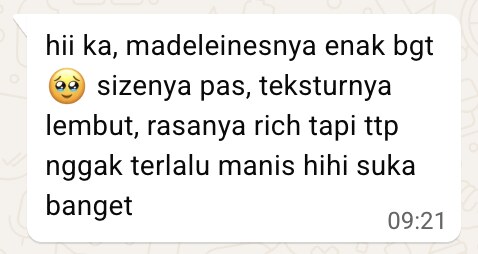 Customer testimonial screenshot