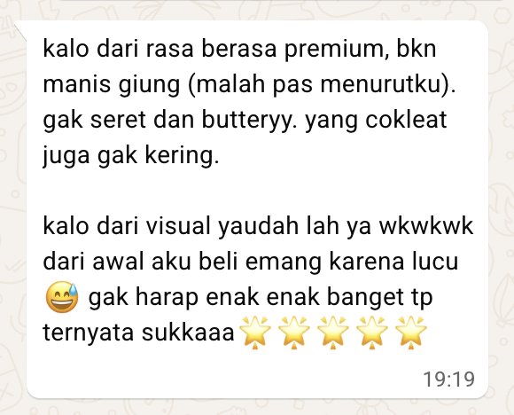 Customer testimonial screenshot